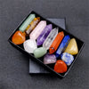 14-Piece Chakra Crystal Collection with Rose Quartz