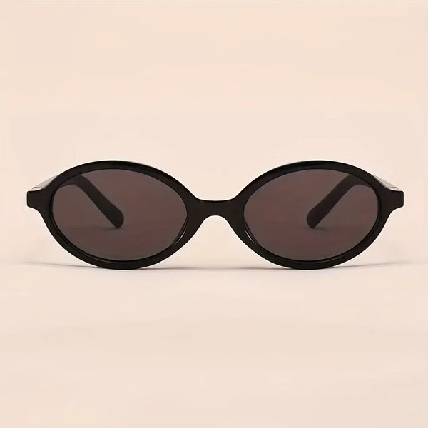 Y2K Oval-Sonnenbrille