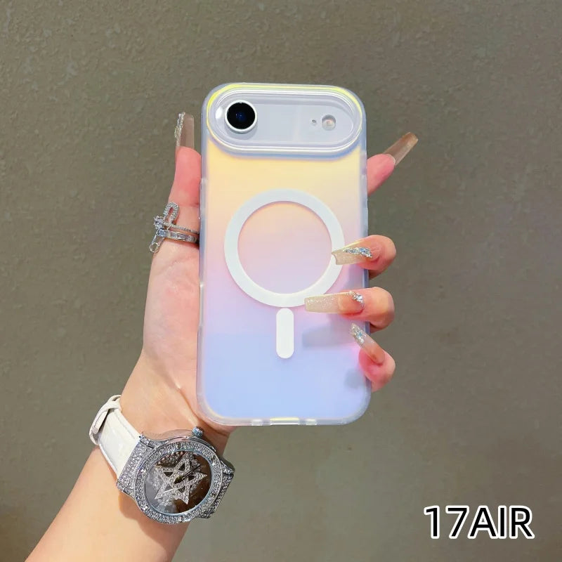 Funda Mate con Cambio de Color Gradiente para iPhone 17 Pro Max