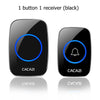 Wireless Doorbell with Long Range and Waterproof Design