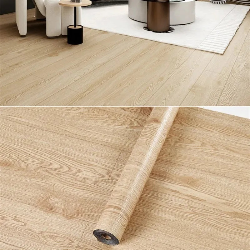 Baldosas de Suelo de Veta de Madera Despegables y Adhesivas