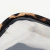Leopard Print Transparent Makeup Bag with Waterproof Zipper