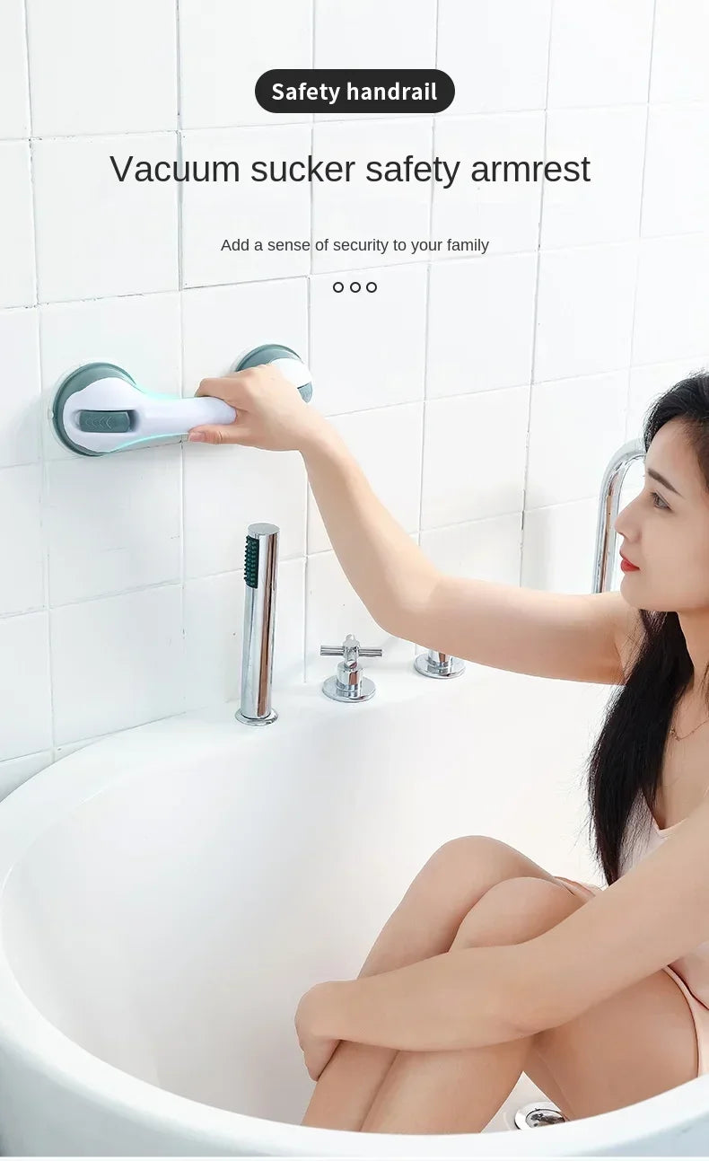 Suction Cup Safety Grab Bar for Bathroom and Shower