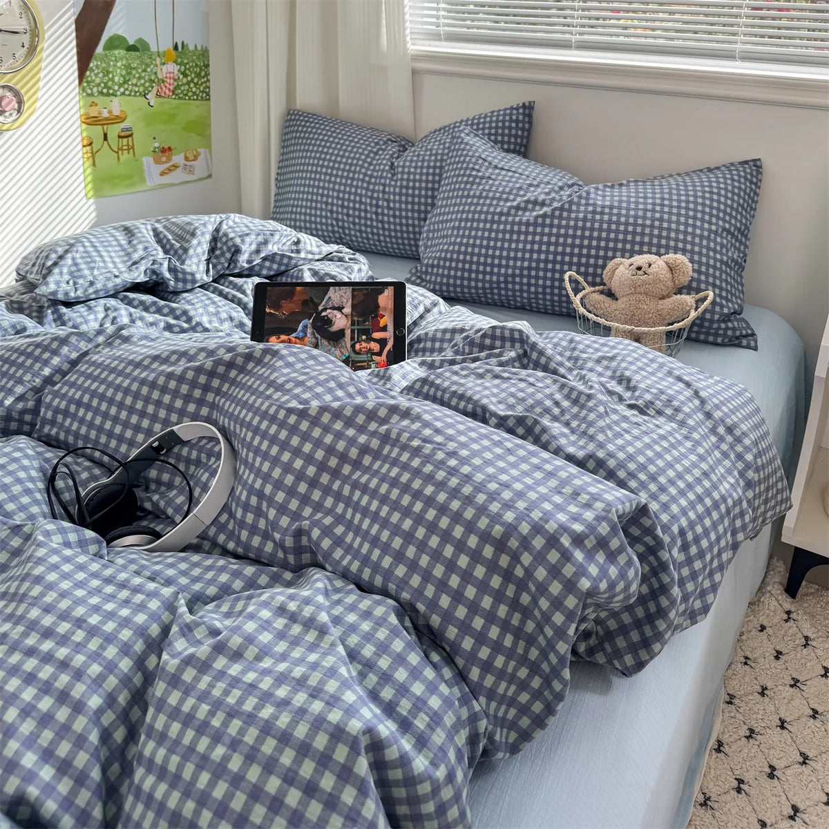 Ultra-Soft Microfiber Duvet Cover Set with Pillowcases