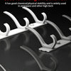 No-Drill Wall-Mounted Coat Rack with 6 Hooks