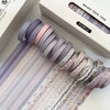 Retro Washi Tape Set – 20 Rolls for DIY Crafting & Journaling
