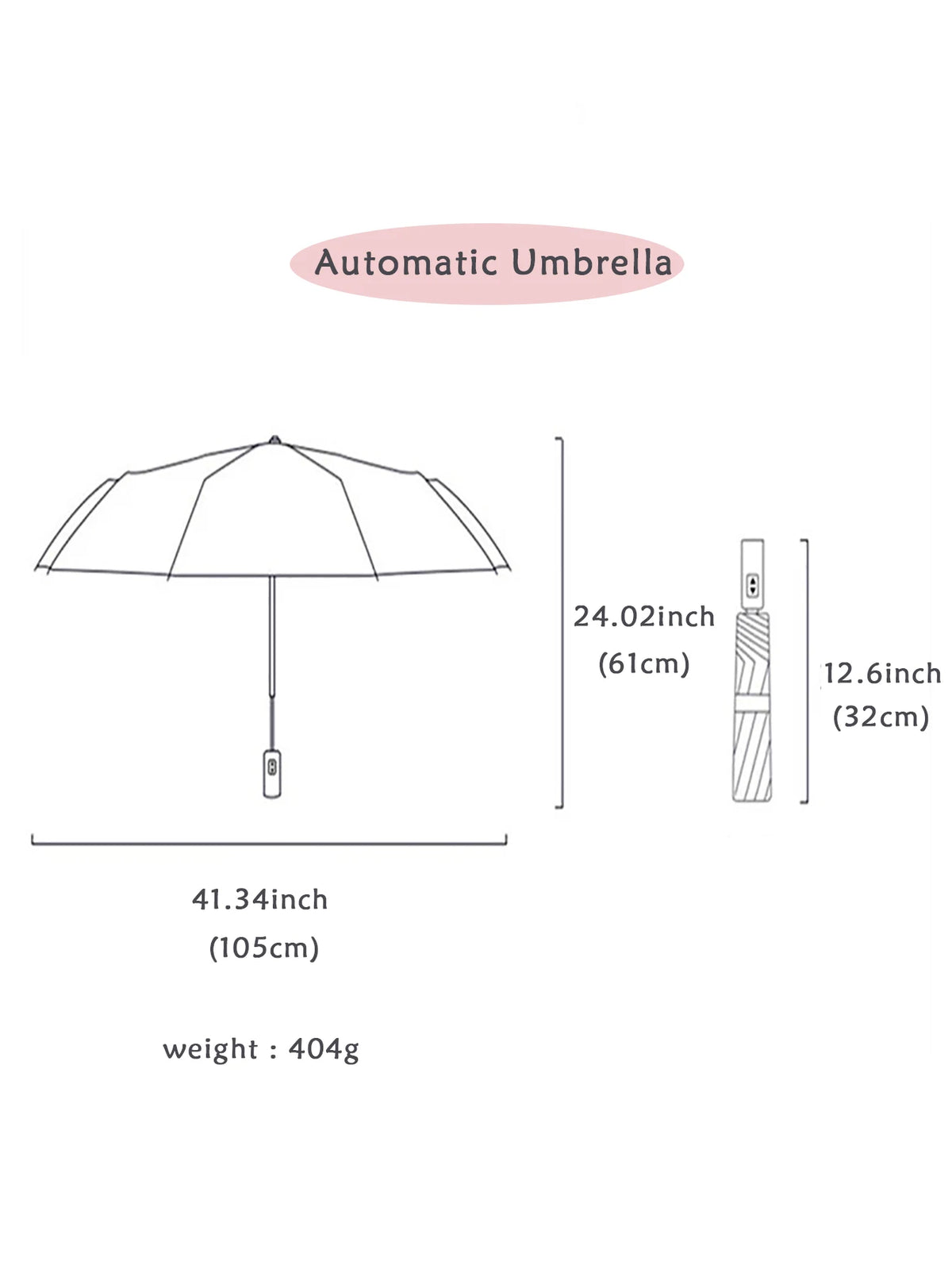 Windproof Double-Layer Fully Automatic Umbrella