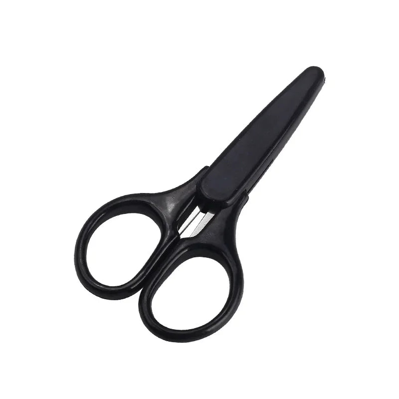 Compact Precision Scissors with Protective Cap