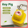 Croaking Frog Fidget Toy Keychain with Sound and LED Lights