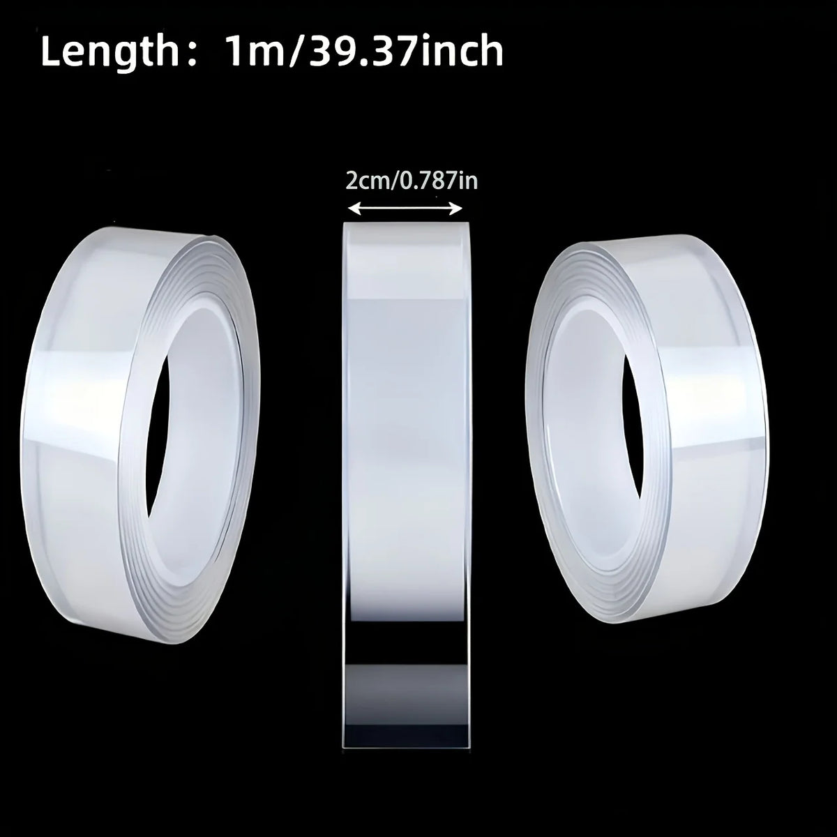 Reusable Nano Double-Sided Adhesive Tape (3-Pack)