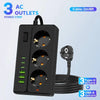 Mehrfach-Netzadapter mit USB-Laden