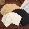 Classic Kraft Paper Envelopes with Window for Weddings & Gifts