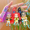 Rumi Mira & Zoey Anime Character Keychain Set