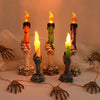 LED Skeleton Ghost Hand Candles for Halloween Decor