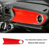 Red ABS material trim kit for Chevrolet Camaro interior and exterior