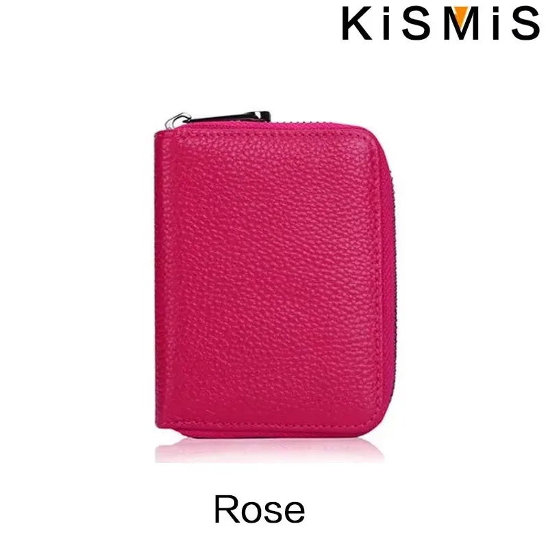 RFID-Blockierendes Leder-Karten-Wallet