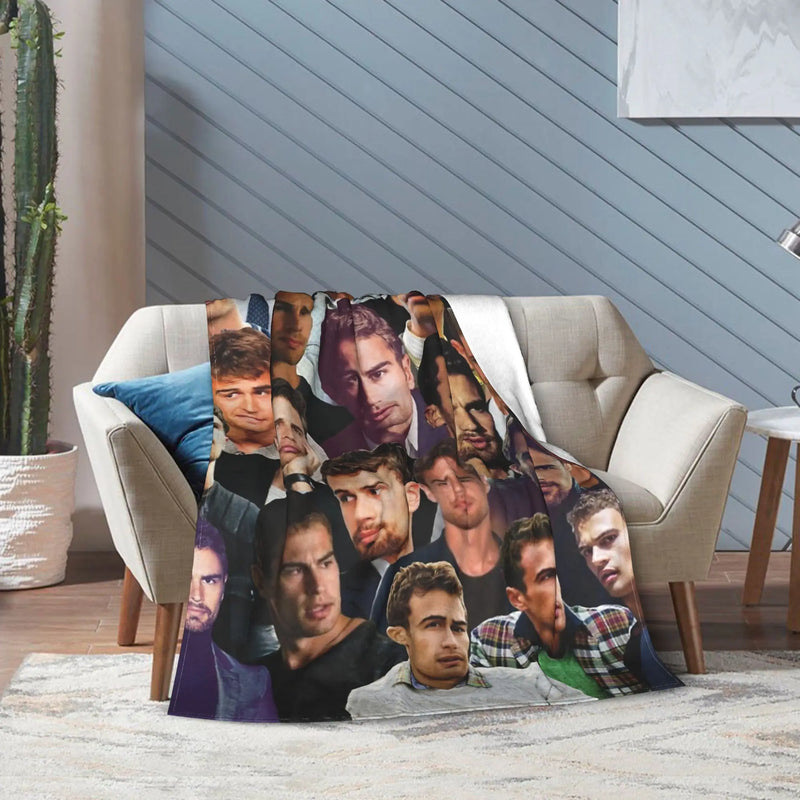 Manta de Polar con Collage de Fotos Personalizado