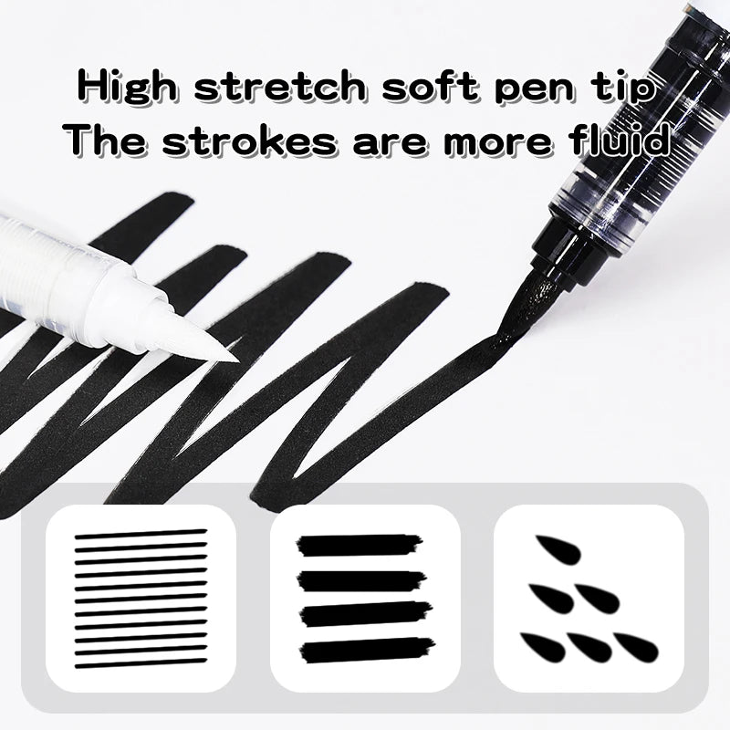 White Acrylic Paint Marker Pens