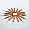 Bamboo Handle Crochet Hooks Set (0.5mm–6.0mm)