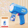 Automatic Bubble Blower Gun with Rocket Launcher