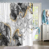 Luxury Marble Abstract Fluid Pattern Shower Curtain