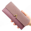 Women's Tri-Fold PU Leather Wallet with Coin Pocket