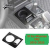 Carbon fiber trim kit for Toyota 4Runner featuring a black accent piece.