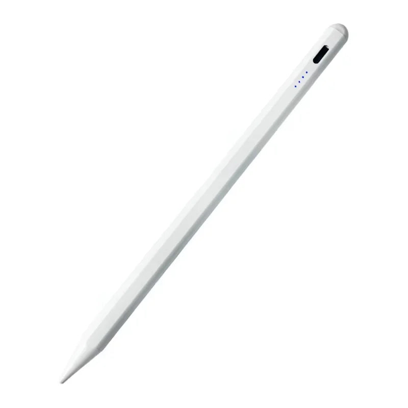 A white universal capacitive stylus pen shown diagonally against a white background.