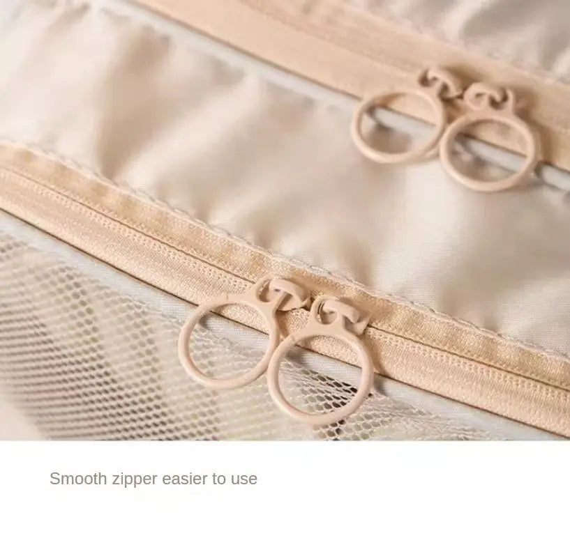 Waterproof Travel Shoe Storage Bag with Mesh Window
