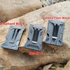 Slim Aluminum RFID Blocking Wallet with ID Window and Money Clip