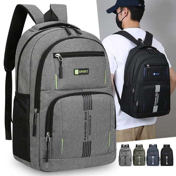 Versatile Commuter Backpack for Men – Lightweight with 15" Laptop Compartment