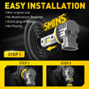 LED Headlight Bulbs with Canbus Technology (Pair)