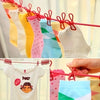 Portable Retractable Travel Clothesline with 12 Clothespins