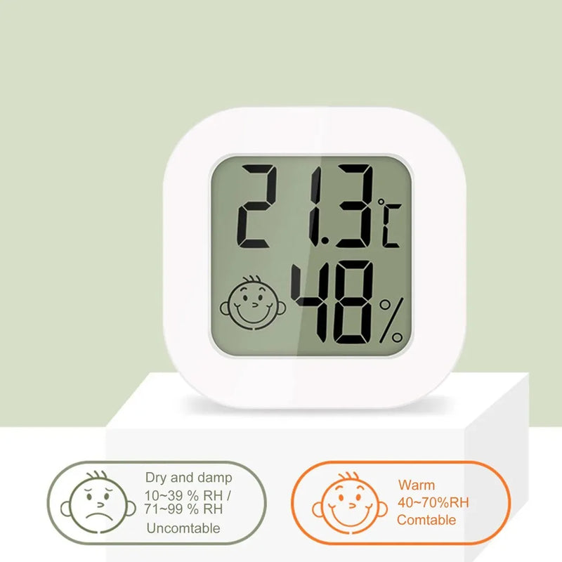 Compact Digital Indoor Thermometer & Hygrometer