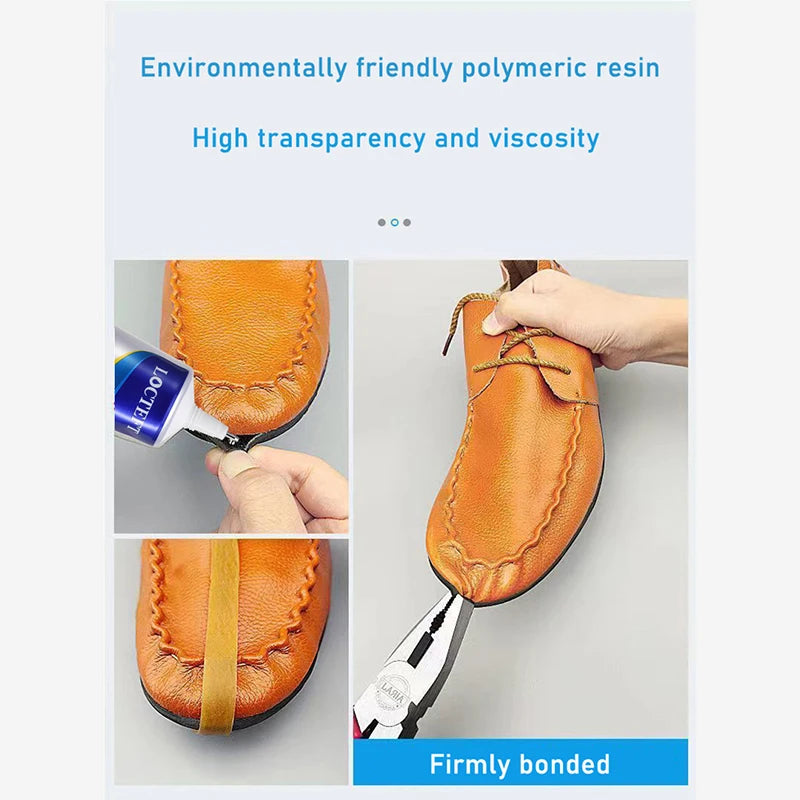 Transparent Shoe Repair Glue — Strong, Flexible & Waterproof Bond