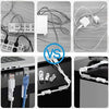 Comparison of various self-adhesive cable clips and cord management solutions.