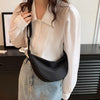 Nylon Crescent Crossbody Bag for Women