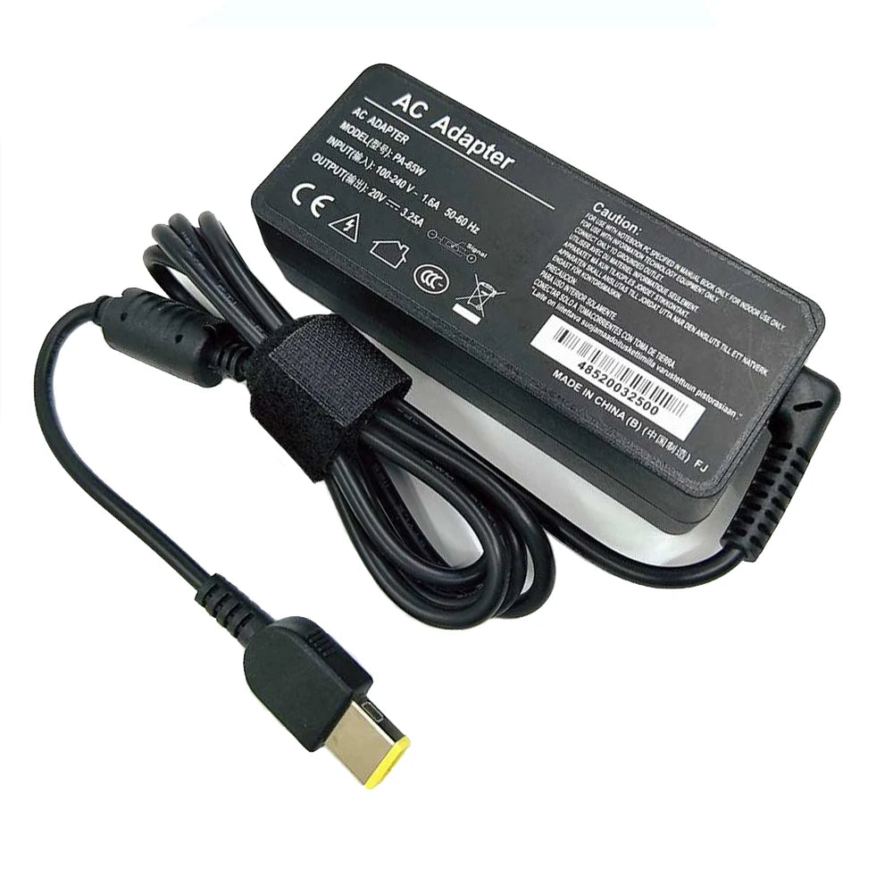 65W USB-C Laptop Charger for Lenovo ThinkPad