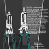 9-in-1 Multifunctional Wire Stripping Pliers with Crimping Action
