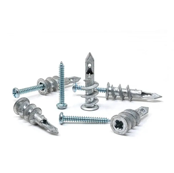 Zinc Alloy Drywall Anchors with Self-Tapping Screws