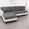 Stretchable Jacquard Sofa Cushion Covers with Anti-Slip Base