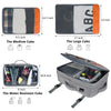 Expandable Travel Backpack with 4 Packing Cubes