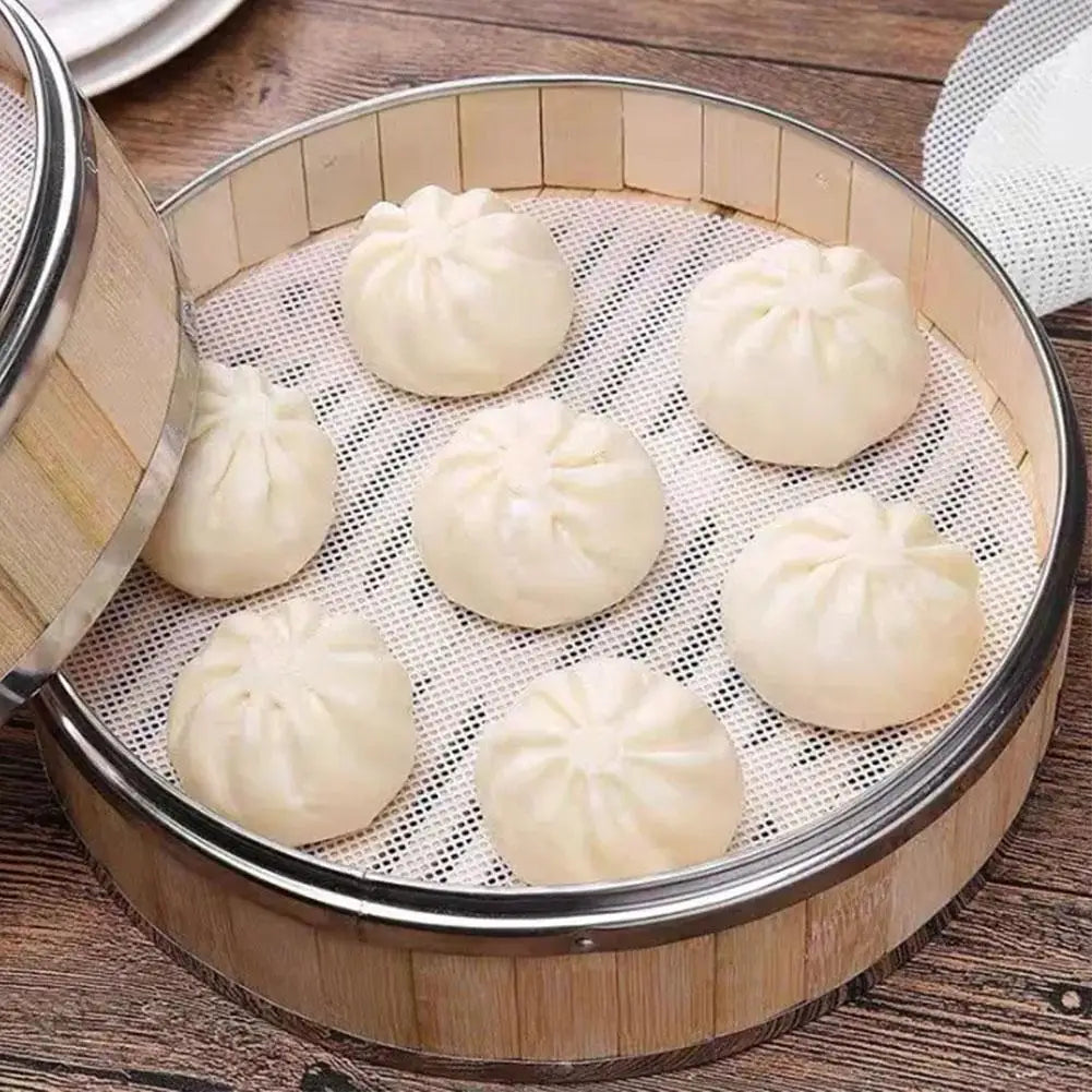 Reusable Non-Stick Silicone Steamer Mat (Multi-Size)