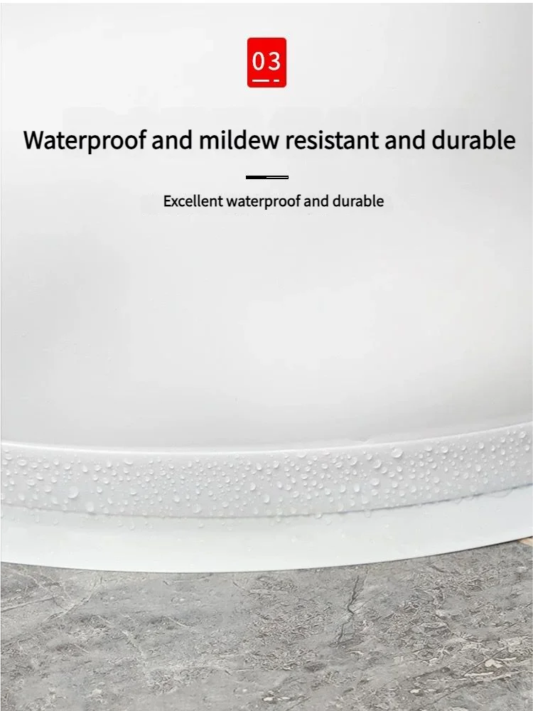 Self-Adhesive Waterproof Caulk Tape for Bathroom & Kitchen Sealing