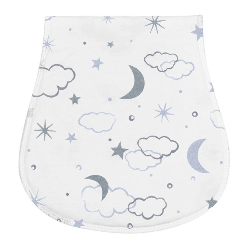 Soft Cotton Burp Cloths for Newborns (2-Pack)