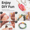28-Color Glass Bead Jewelry Making Kit