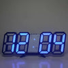 3D LED Digital Alarm Clock with Calendar and Temperature Display