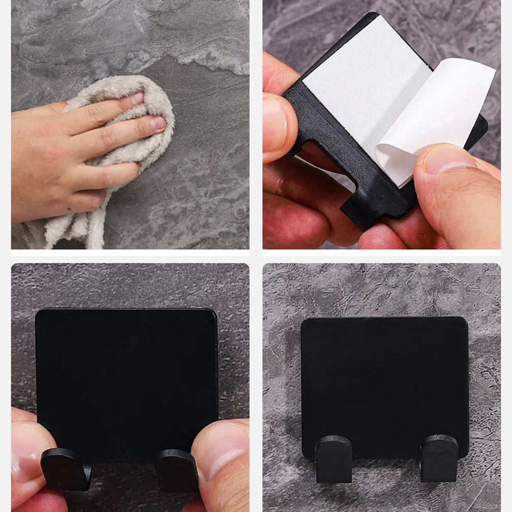 Adhesive Razor Holder for Bathroom Wall
