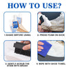White Shoe Cleaner Foam for Sneakers & Leather