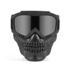 Skull Design Motorcycle & Cycling Goggles with Protective Mask